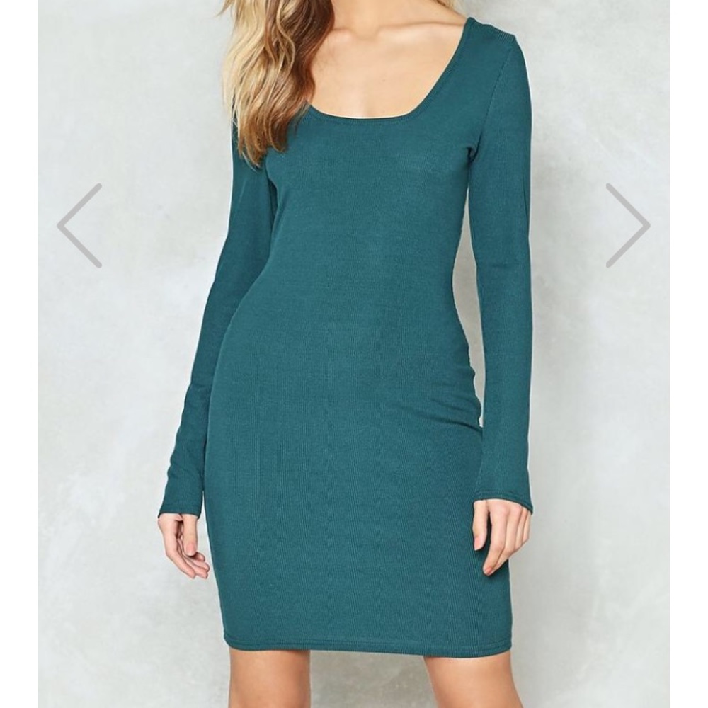 NWT Nasty Gal Green Dress